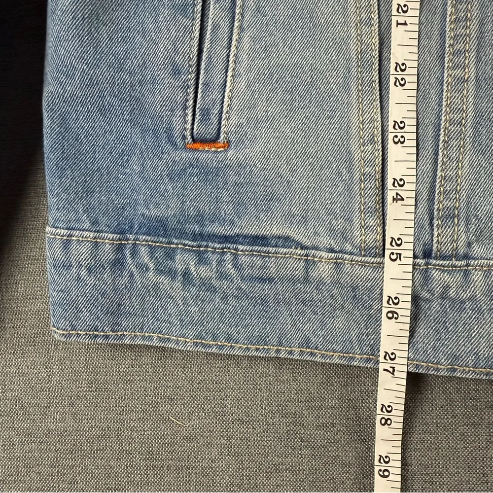 True Religion Light Blue Jesse Denim Trucker Jacket size Large‎